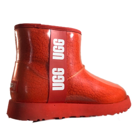 Ugg Classic Clear Mini Orange Clear Uggs UGG Classic Clear Mini